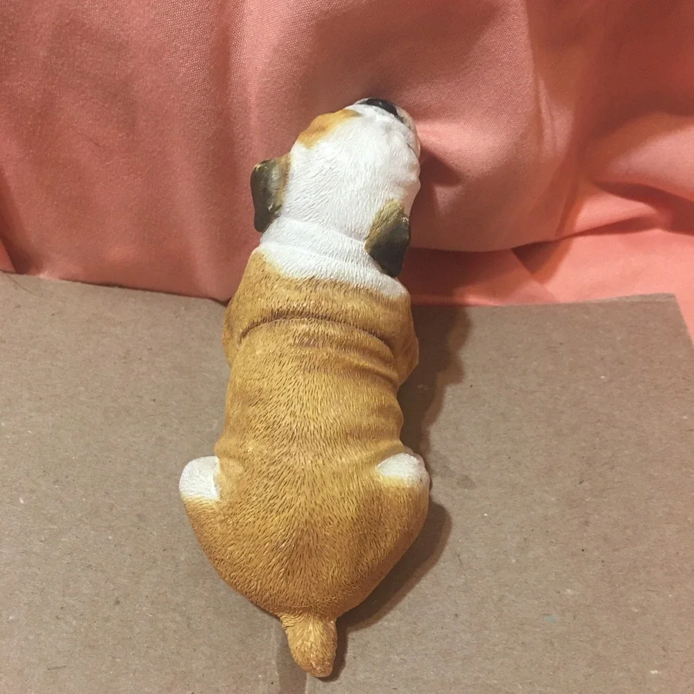 Sherratt & Simpson Adorable Sitting Bulldog Puppy Figurine (Rare) 2003